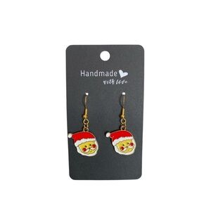 Handmade Santa Claus Earrings